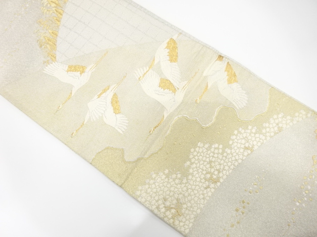 Japanese Kimono / Fukuro Obi Silk